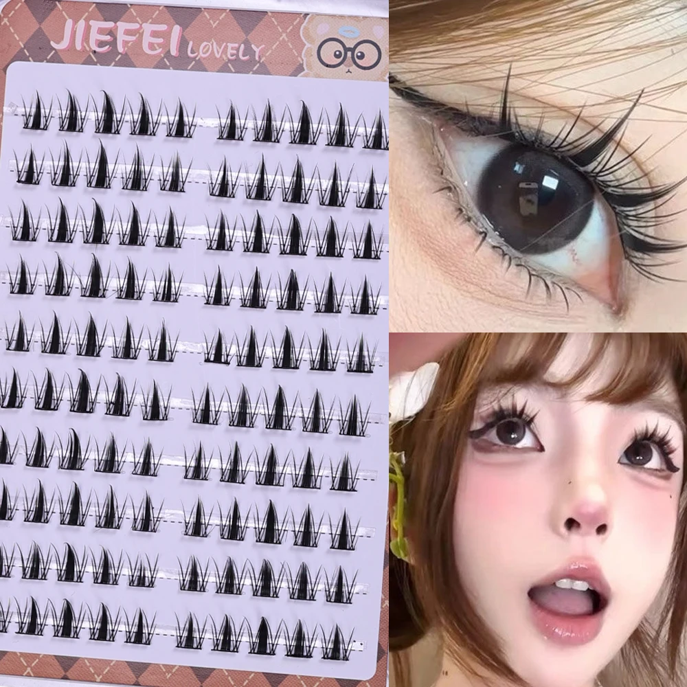 Eyelash Extension Japan - Faux cils lapin mignon à 10