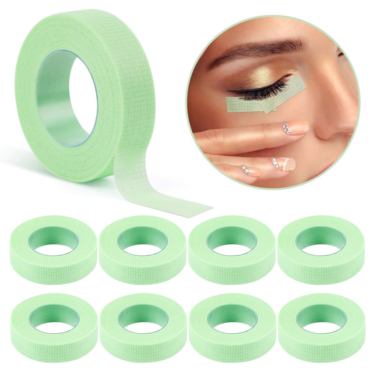 Lash Mapping Sticker - 1 rouleau de ruban adhésif en