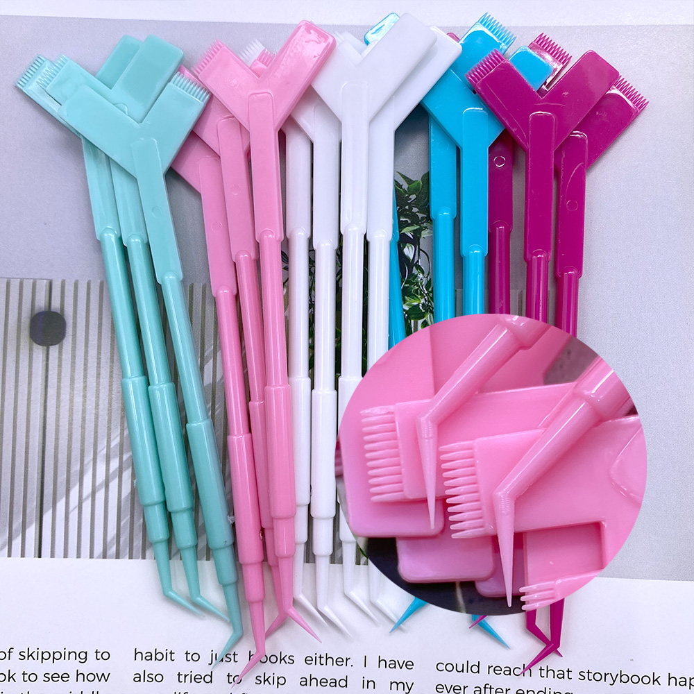 Eyelash Extension Vendor - 10/20/30 pièces Applicateur réutilisable en forme