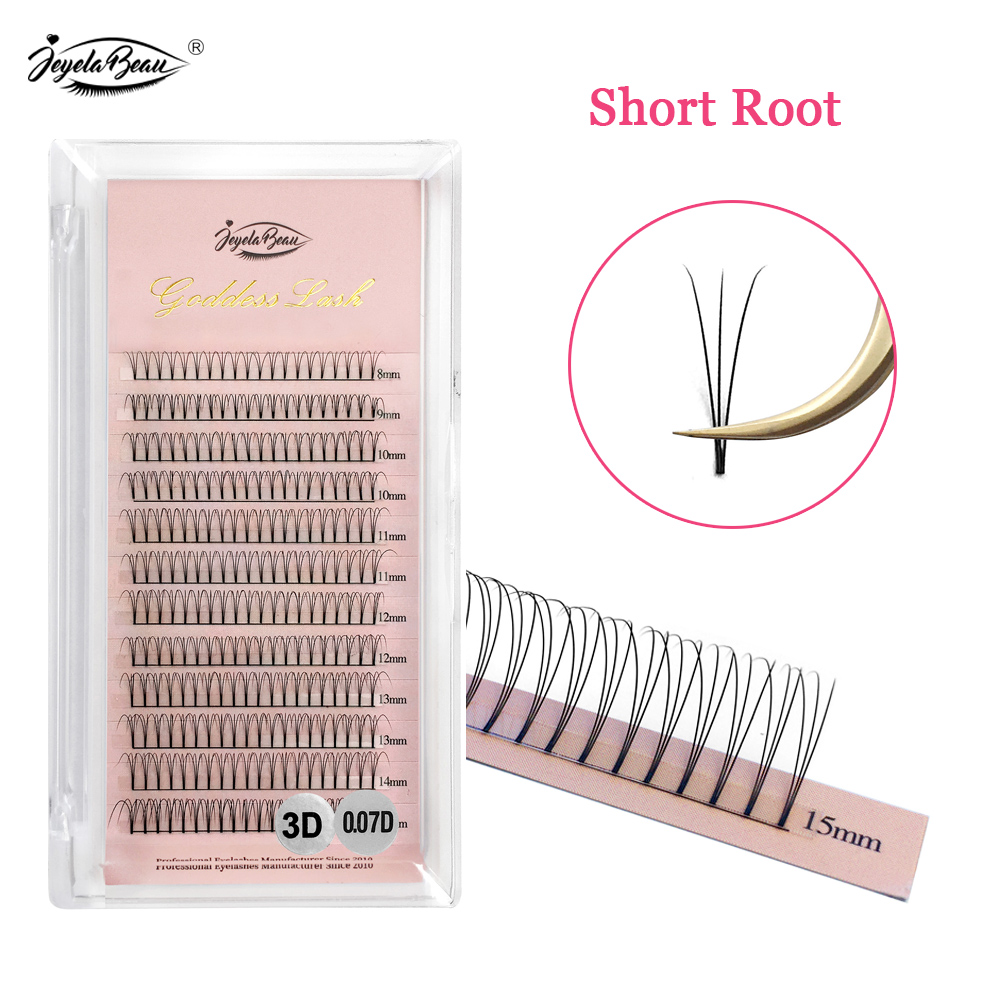 Eyelash Extension Remover At Home - Déesse 3D pré-fabriqué ventilateur Extensions de