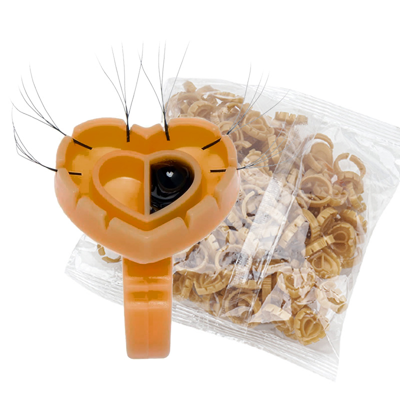 Eyelash Extension Vendor - 500 anneaux à colle pour extensions