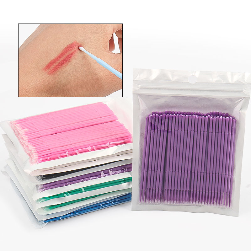 Eyelash Extension Vendor - 100 pièces/sac bambou Extension de cils