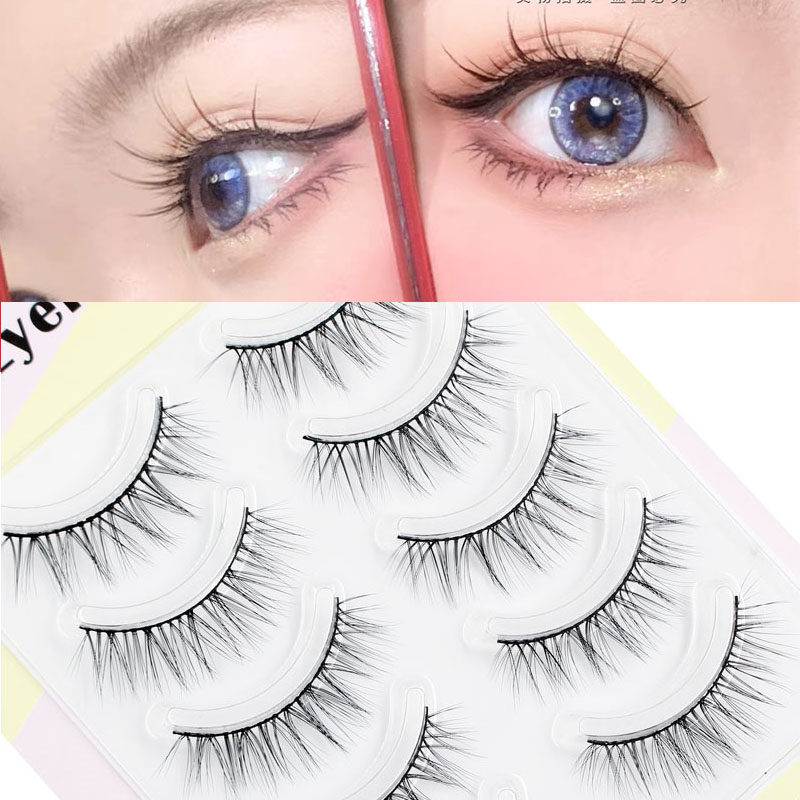 Eyelash Extension Japan - Faux-cils 3D, 5 paires, Extension de