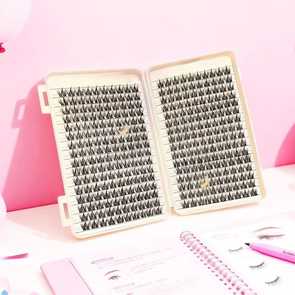 Eyelash Extension Wispy Look - Kit d'extension de cils DIY :