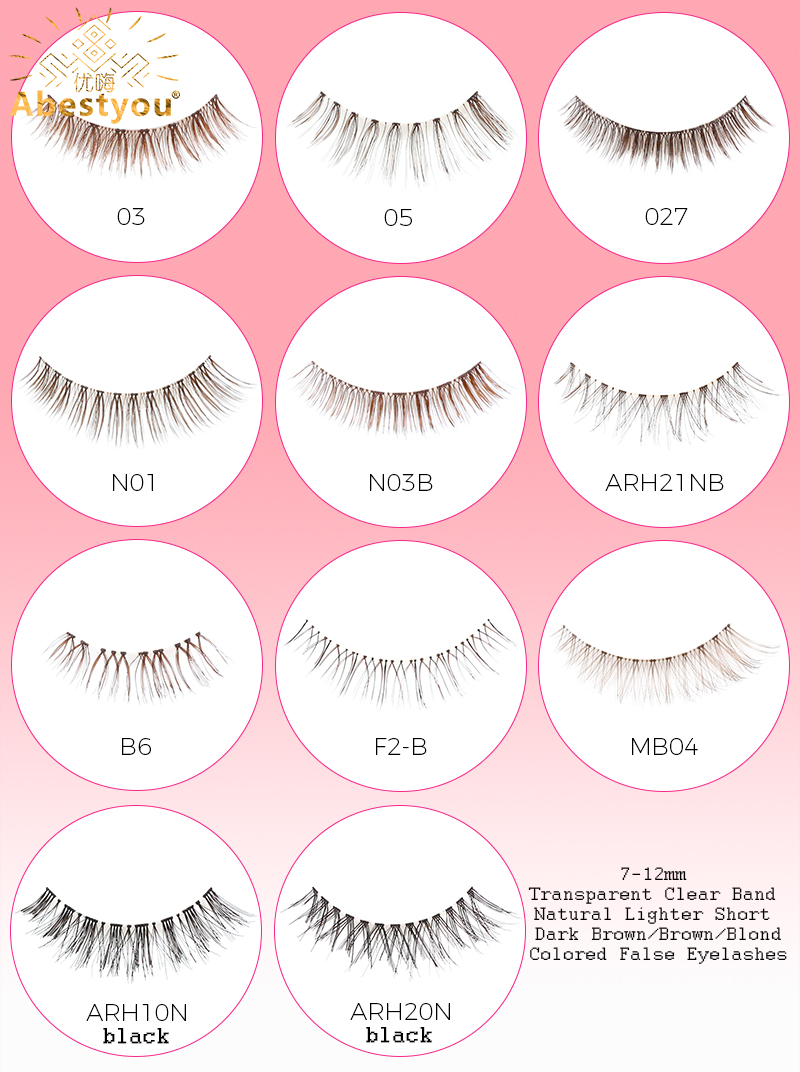 Abestyou 5 paires de cils cour - Eyelash Extension Japan avis et prix