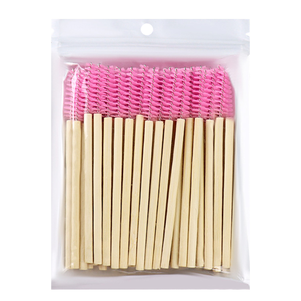 50 brosses à cils en bambou, a - Eyelash Extension Vendor avis et prix