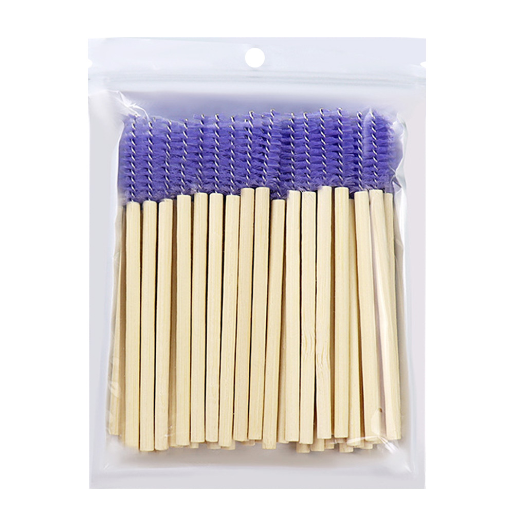 50 brosses à cils en bambou, a - Eyelash Extension Vendor avis et prix