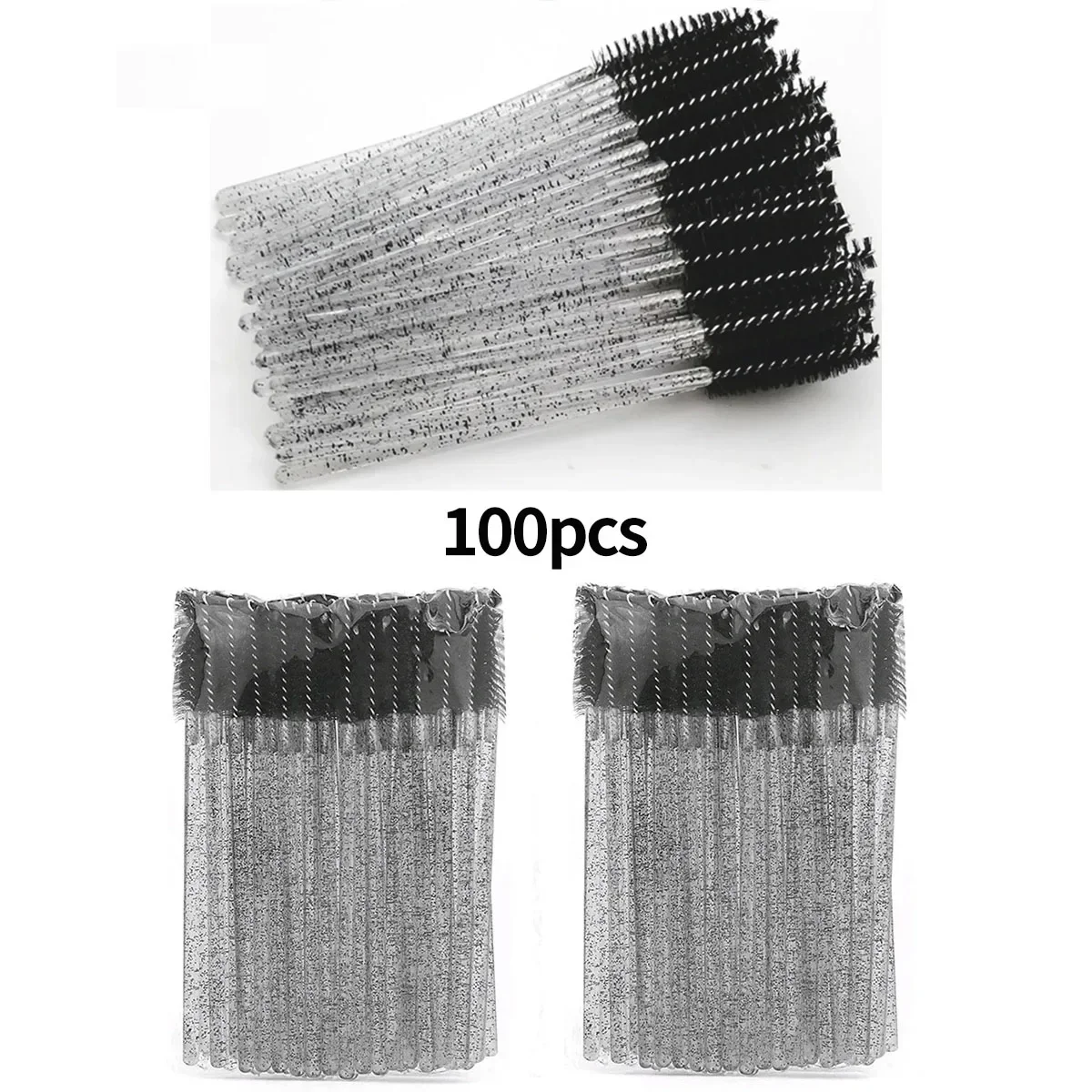 Brosses à cils jetables, 100 p - Eyelash Extension Vendor avis et prix