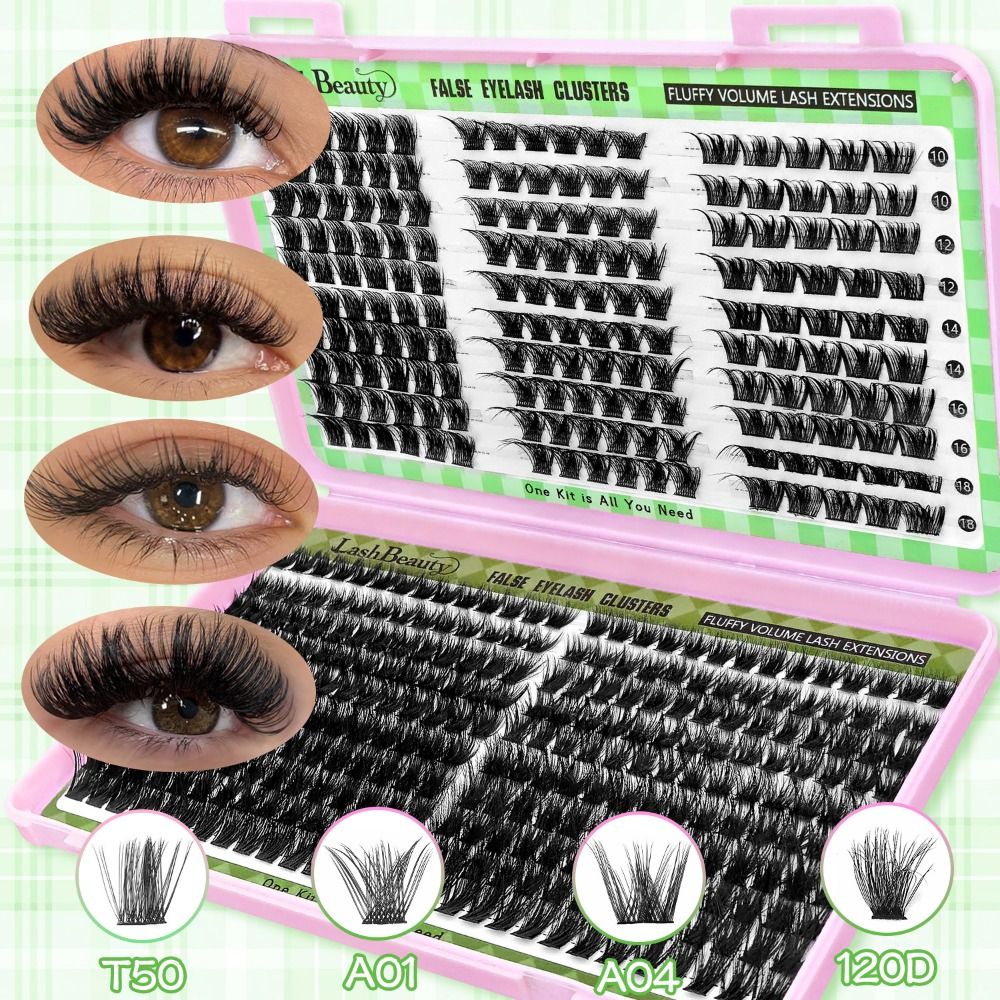 Kit d'extension de cils DIY :  - Eyelash Extension Wispy Look avis et prix