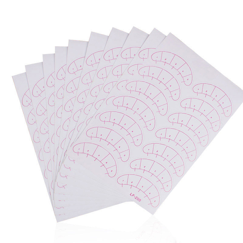 Patchs en papier pour extensio - Lash Mapping Sticker avis et prix