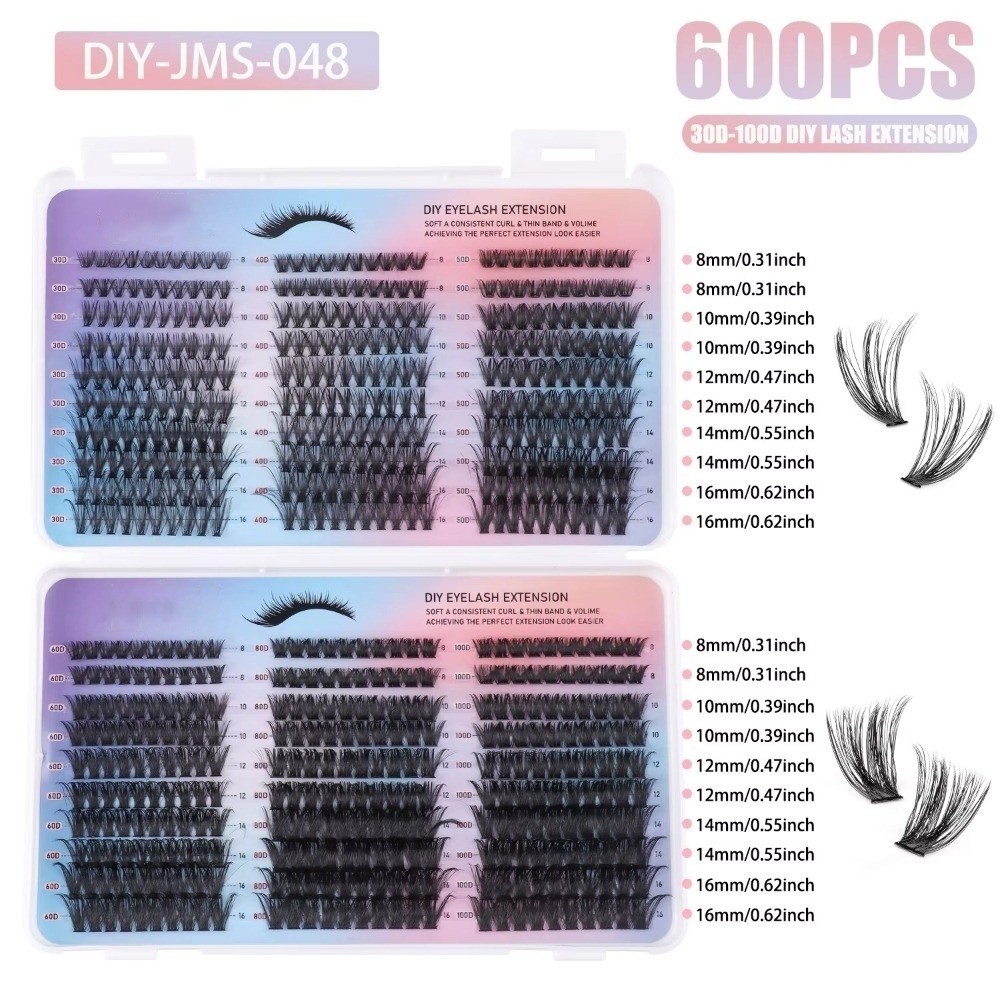 Nouvelles extensions de cils à - Eyelash Extension Wispy Look avis et prix