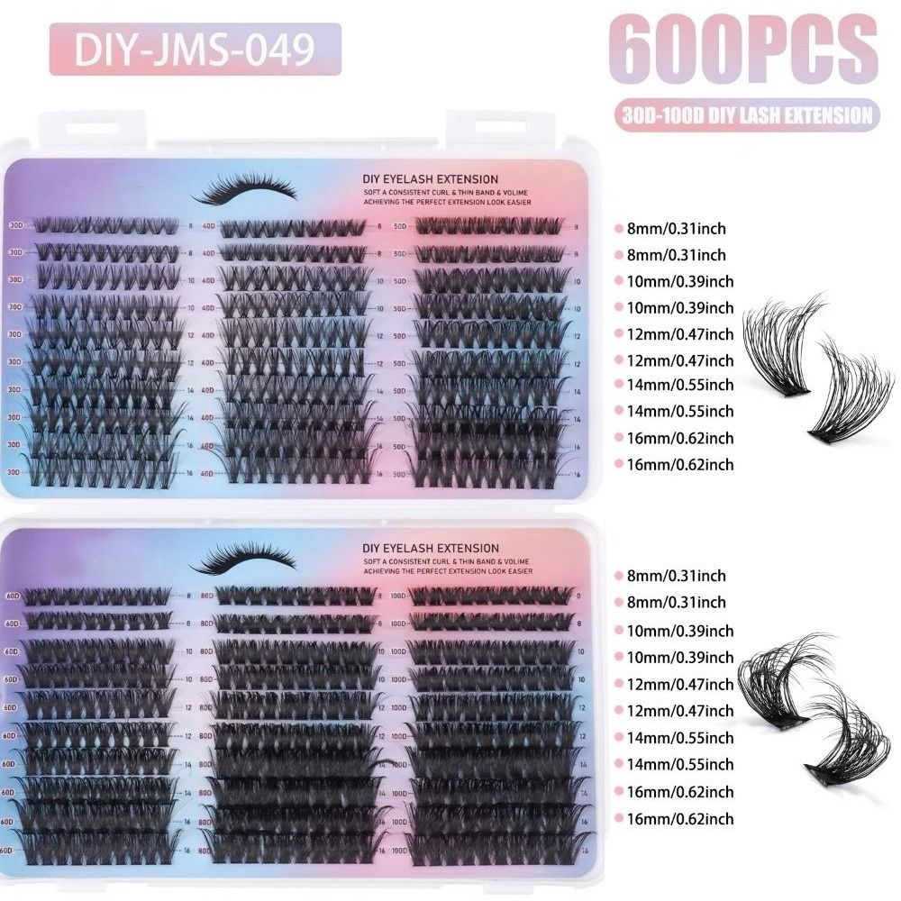 Nouvelles extensions de cils à - Eyelash Extension Wispy Look avis et prix