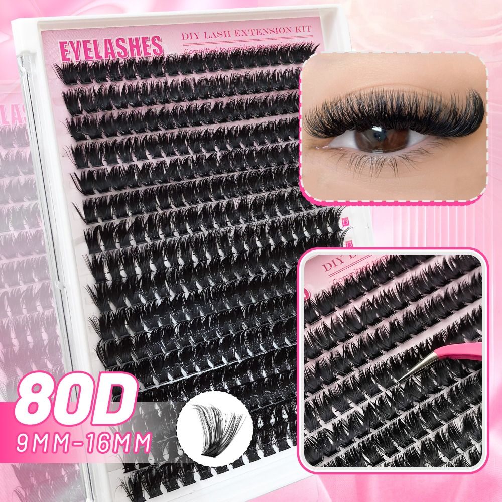 Kit d'extension de cils DIY, c - Eyelash Extension Wispy Look avis et prix