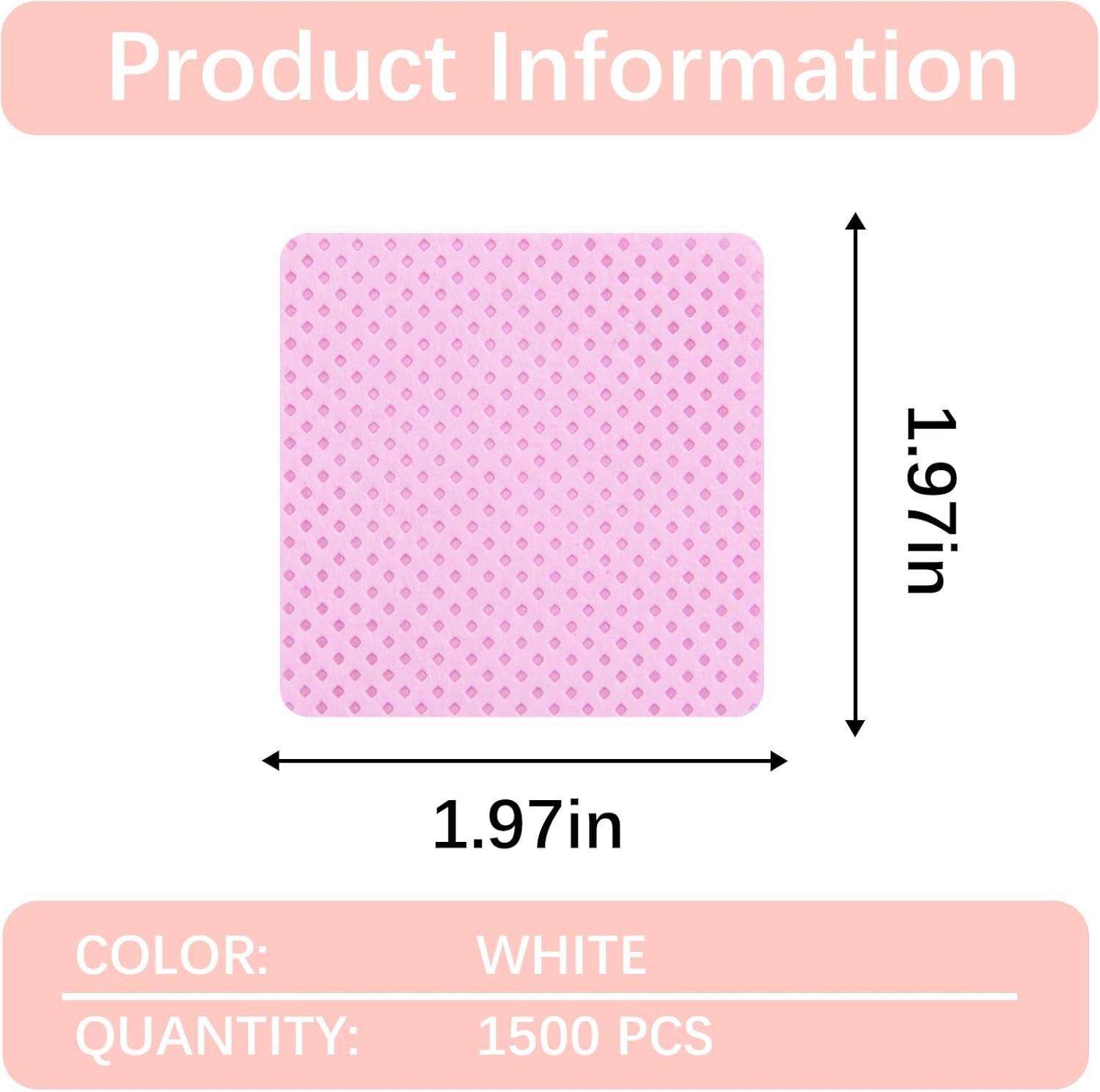 1500 lingettes non pelucheuses - Eyelash Extension Remover Gel avis et prix