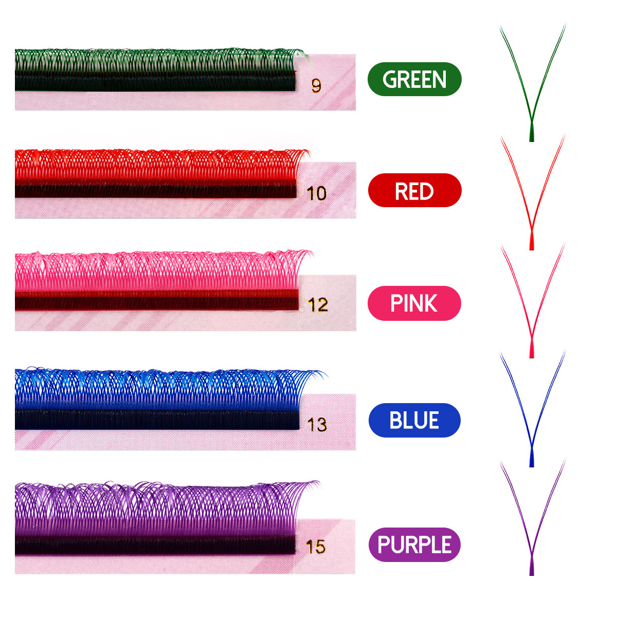 ARISON couleur mixte YY cils p - Eyelash Extension Double Volume avis et prix