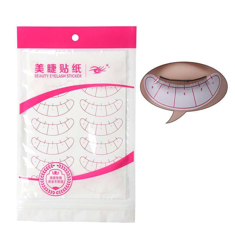 70 paires d'autocollants de ca - Lash Mapping Sticker avis et prix