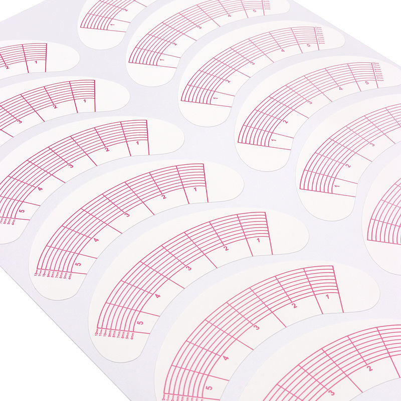 70 paires d'autocollants de ca - Lash Mapping Sticker avis et prix