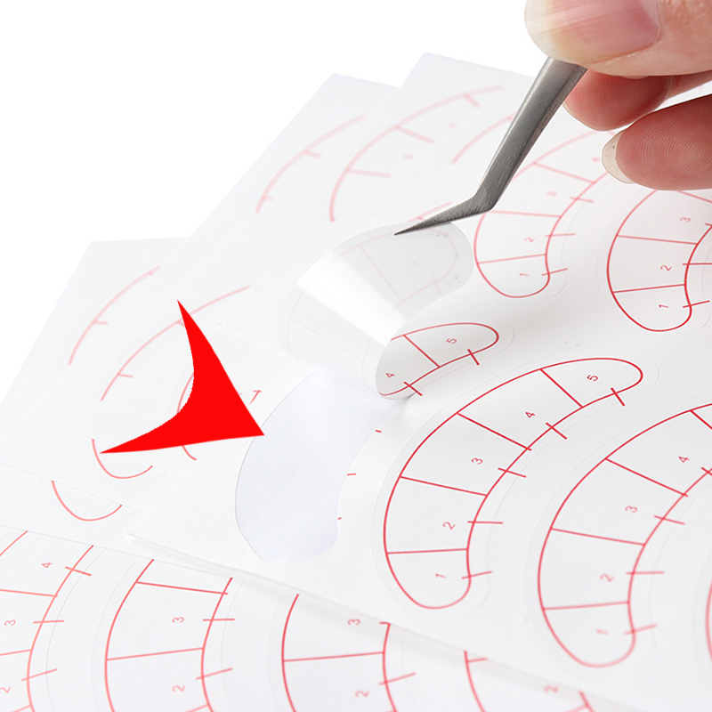 70/140 paires d'autocollants d - Lash Mapping Sticker avis et prix