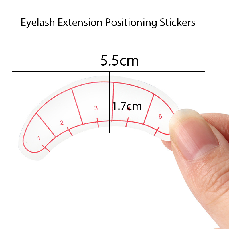 70/140 paires d'autocollants d - Lash Mapping Sticker avis et prix