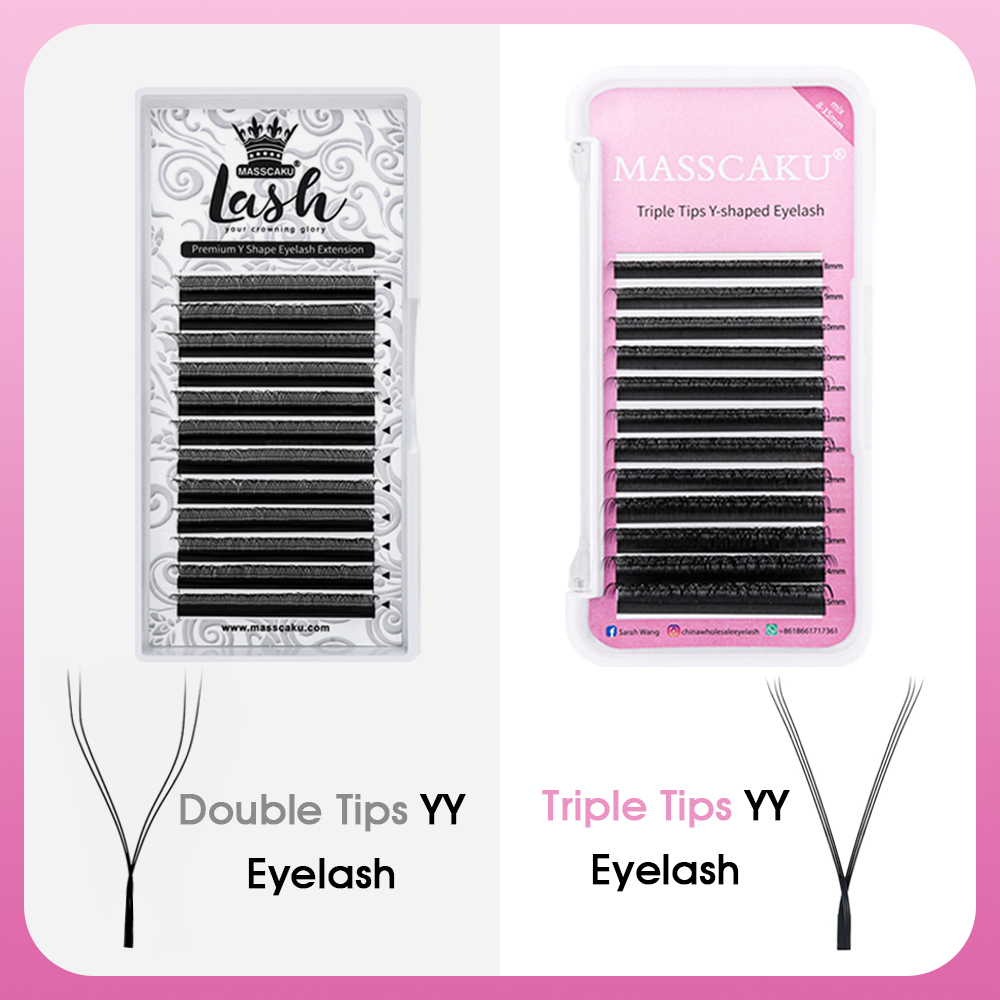 Vente chaude Masscaku YY forme - Eyelash Extension Double Volume avis et prix