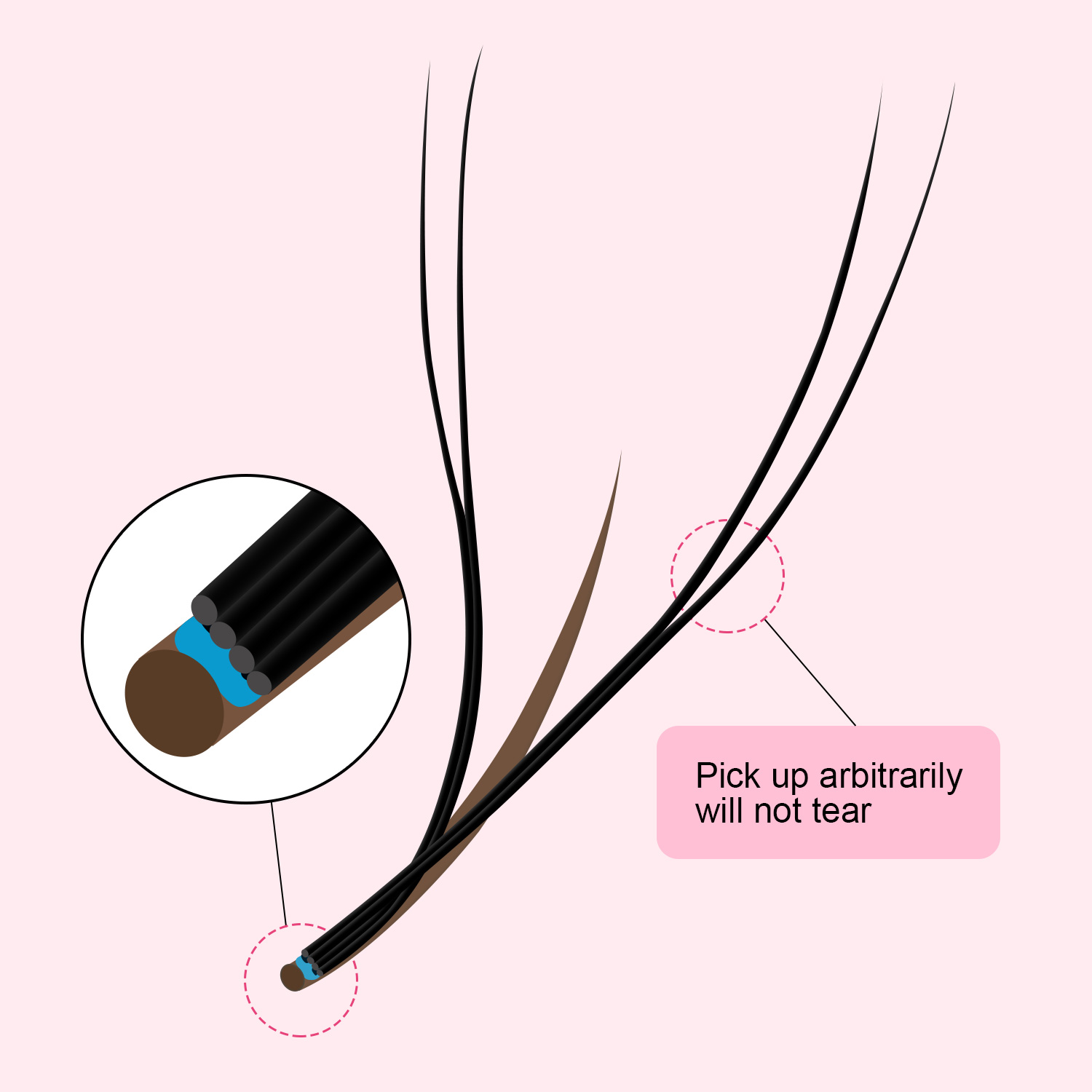 ARISON Brown 2D YY Lashes Doub - Eyelash Extension Double Volume avis et prix