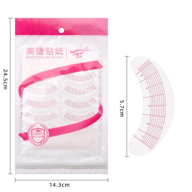 70 paires d'autocollants de ca - Lash Mapping Sticker avis et prix