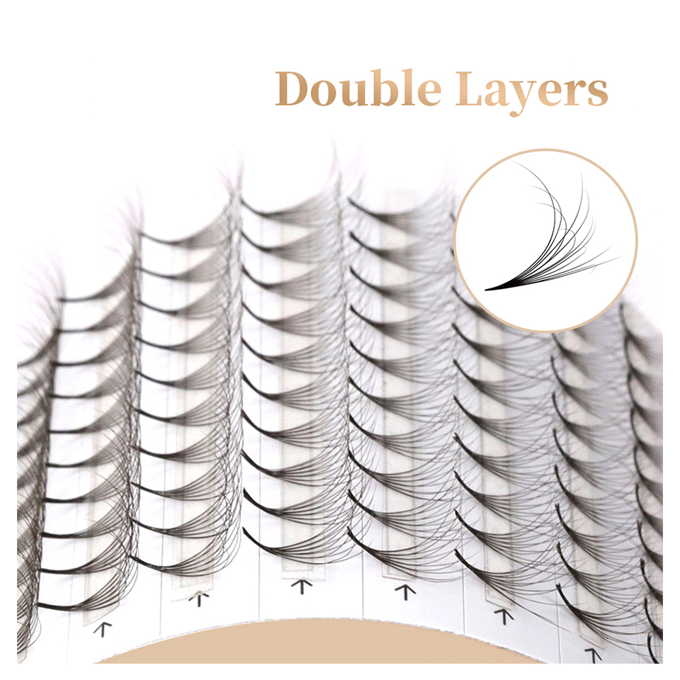 AGUUD-Extension de Cils Préfab - Eyelash Extension Double Volume avis et prix