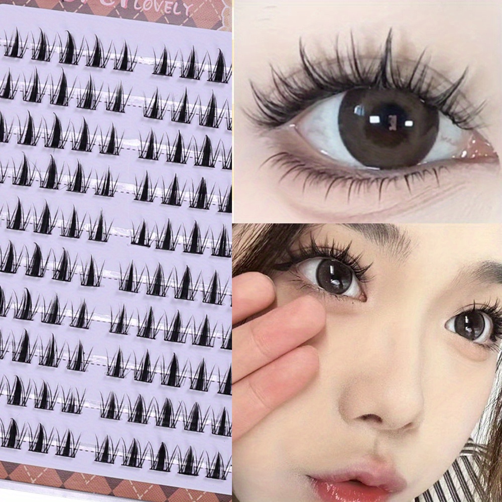 Faux cils en grappes DIY sans  - Eyelash Extension Japan avis et prix