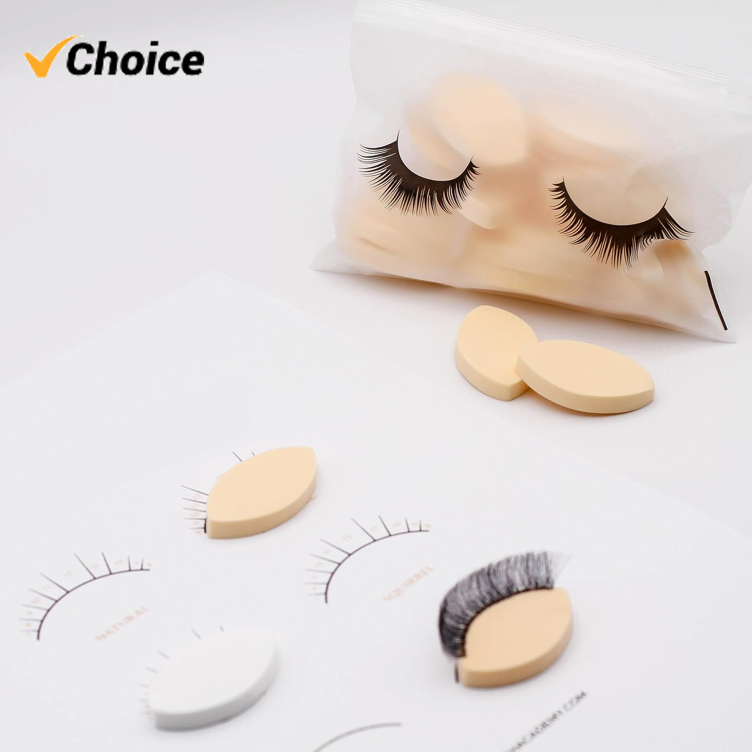 Tableau de carte de cils pour  - Lash Mapping Sticker avis et prix