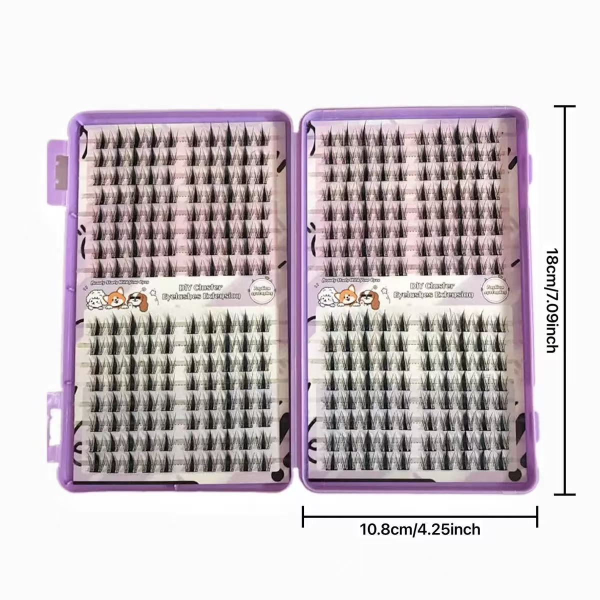 Cils en grappe Manga Sharp 320 - Eyelash Extension Japan avis et prix
