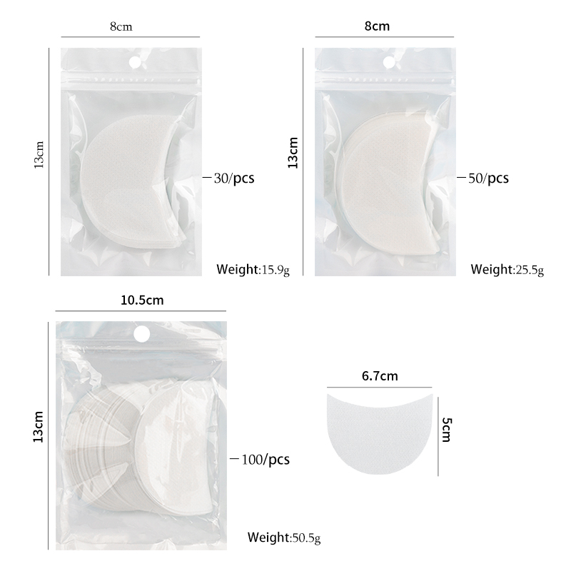 30/50/100 Patchs de protection - Lash Mapping Sticker avis et prix
