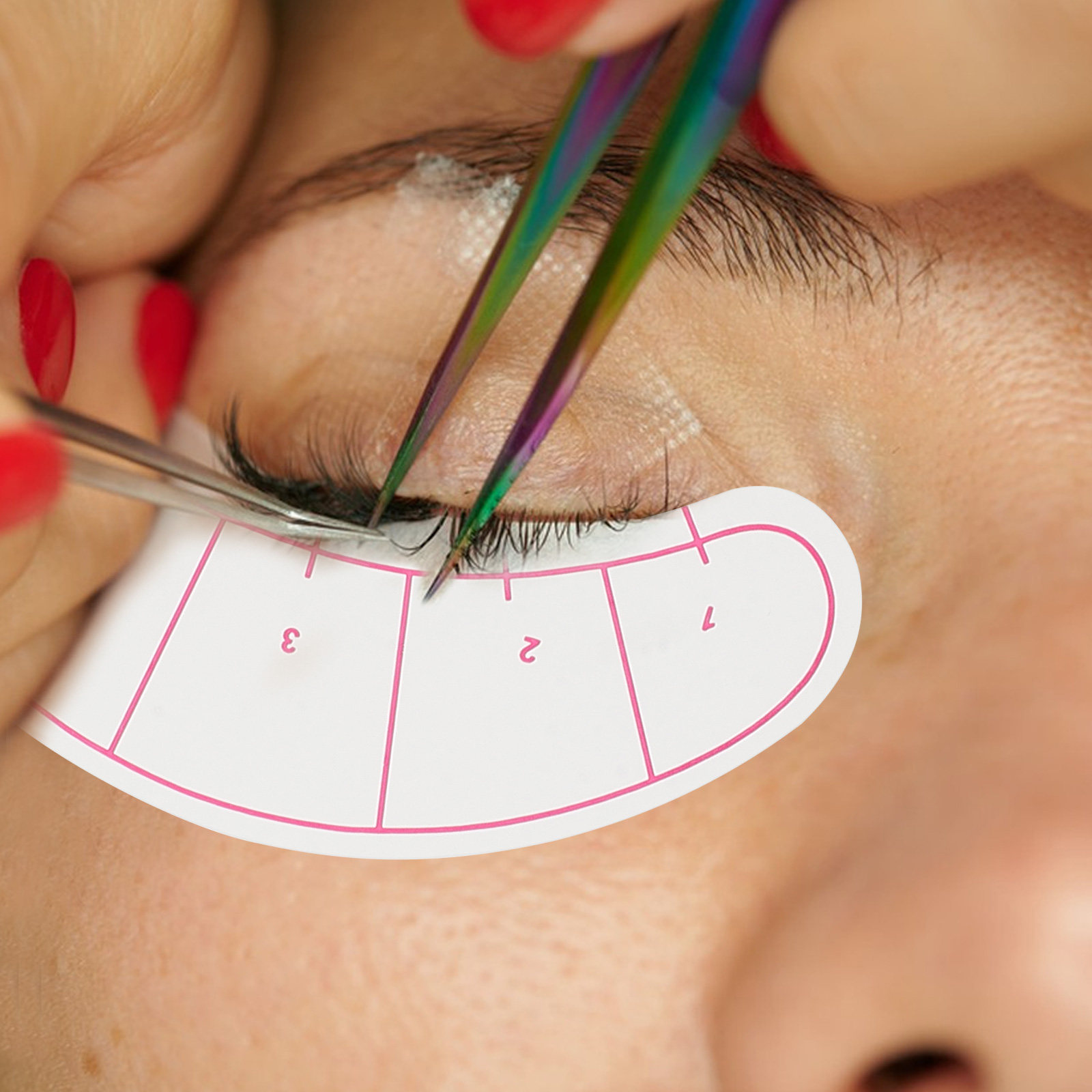 10 feuilles de papier isolant  - Lash Mapping Sticker avis et prix