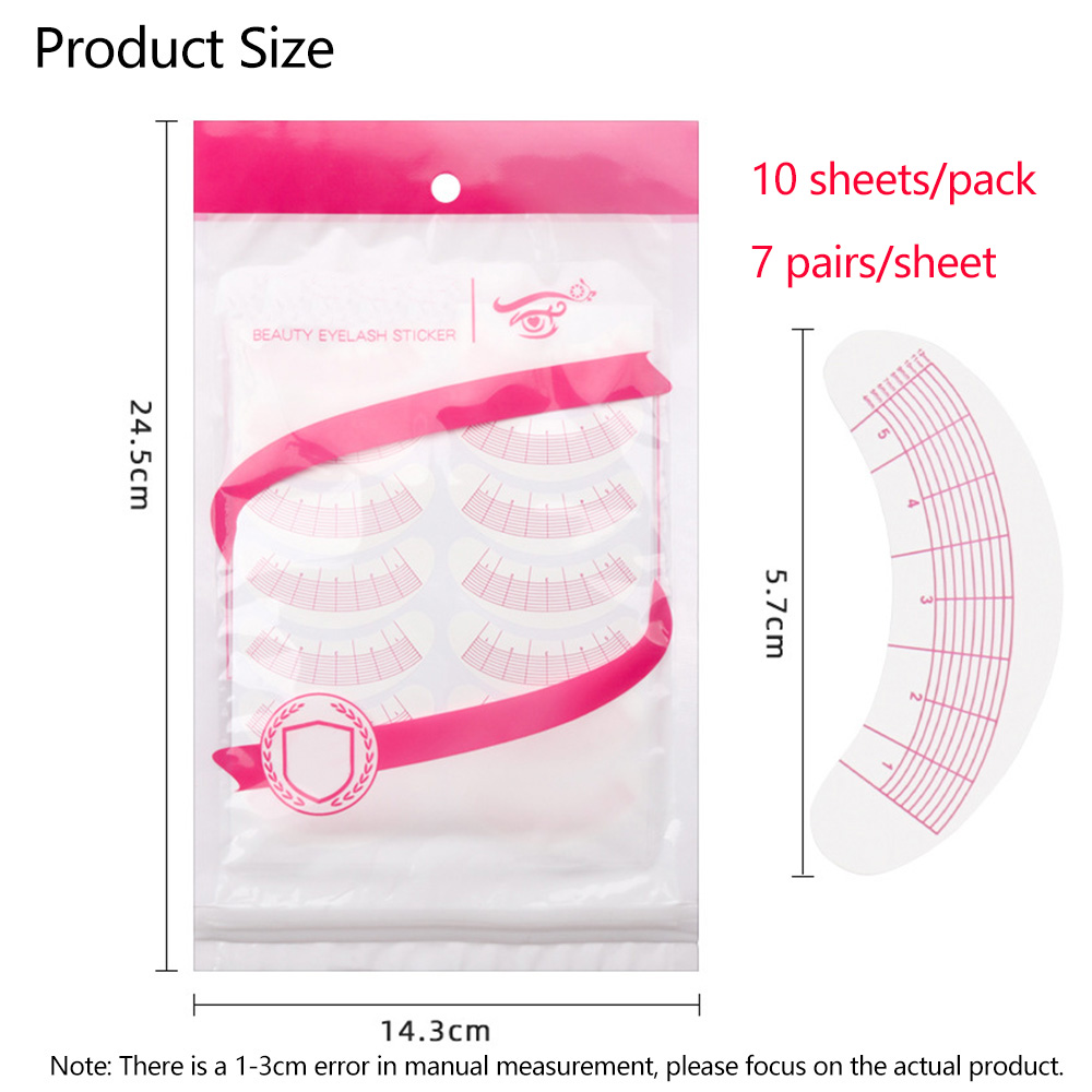 2/5 Packs Autocollants de Mapp - Lash Mapping Sticker avis et prix