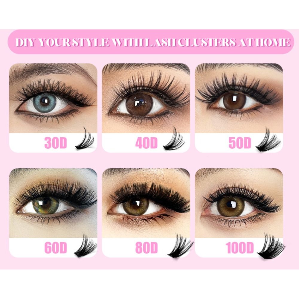 Faux cils de 9-16 mm de longue - Eyelash Extension Wispy Look avis et prix