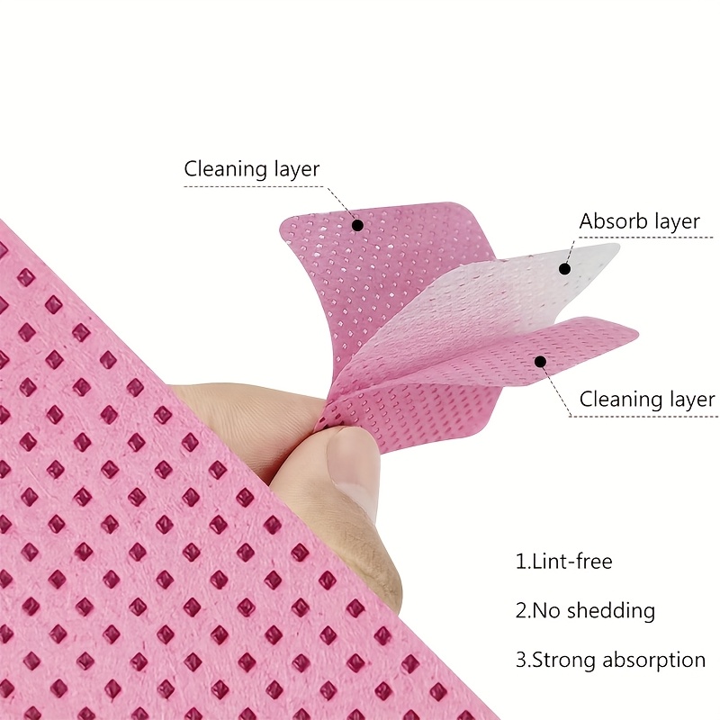 50/100/200 lingettes non peluc - Eyelash Extension Remover Gel avis et prix