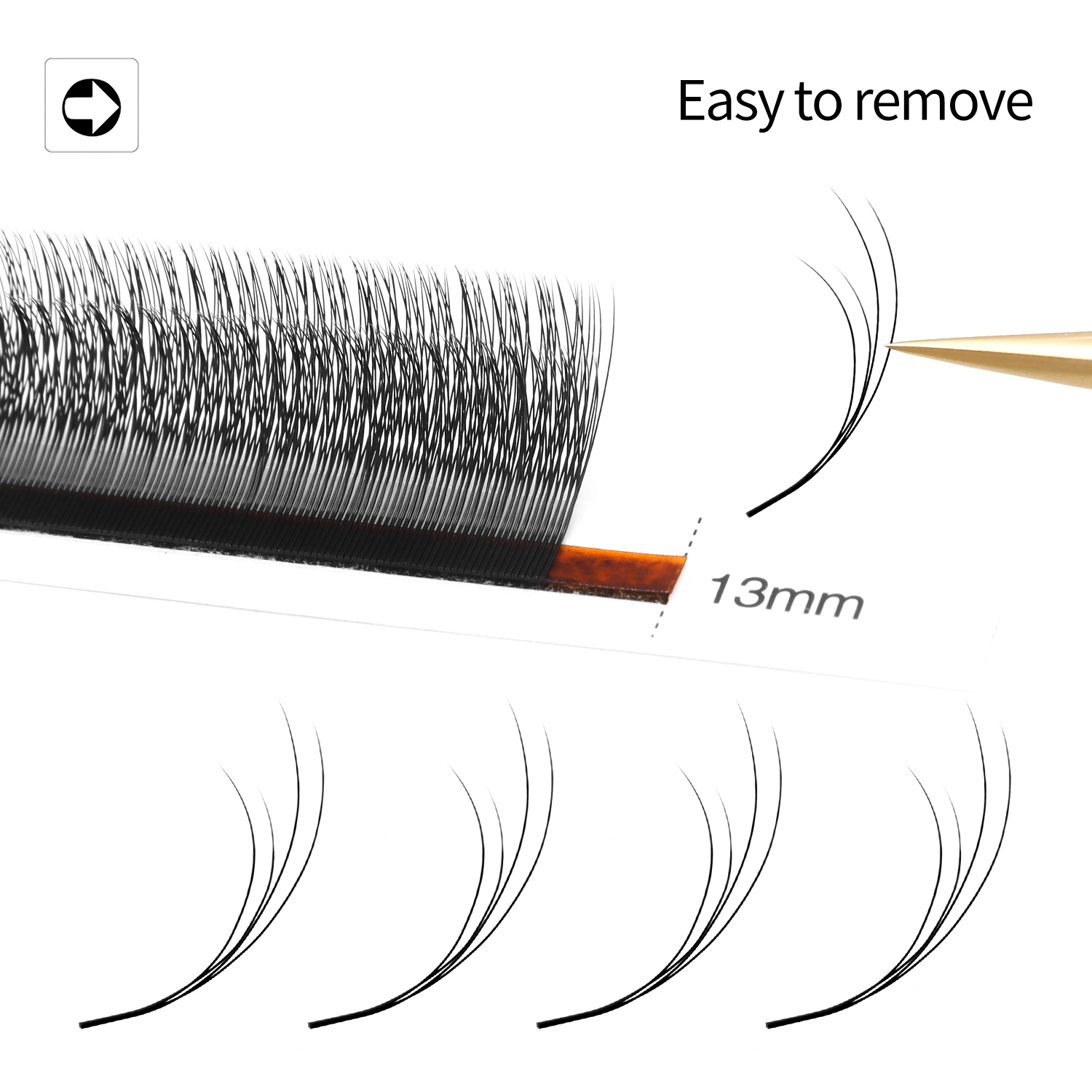 Extensions de cils XIUSUZAKI D - Eyelash Extension Double Volume avis et prix