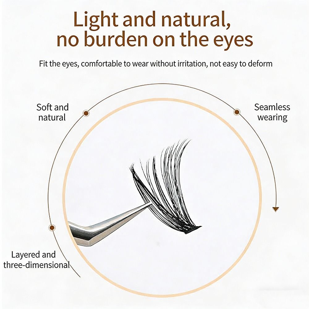Faux cils effet naturel style  - Eyelash Extension Wispy Look avis et prix